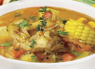 Caribbean Sunshine "Spicy Chicken" Soup