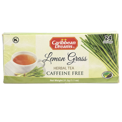 Caribbean Dreams Lemon Grass Tea (24 Bags)