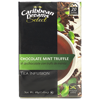 Caribbean Dreams SELECT Chocolate Mint Truffle (20 Bags)