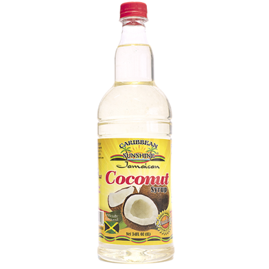 Caribbean Sunshine Coconut Syrup 34oz