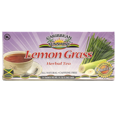 Caribbean Sunshine Lemon Grass Tea (24 Bags)