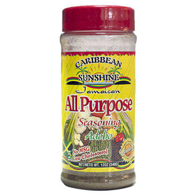 Caribbean Sunshine All Purpose Seasoning 12oz