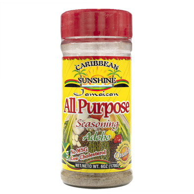 Caribbean Sunshine All Purpose Seasoning 6oz