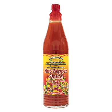 Caribbean Sunshine Hot Pepper Sauce 6oz