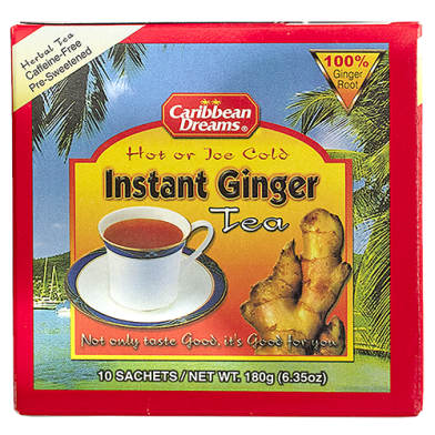 Caribbean Dreams Instant Ginger Tea Sweetened (10 Sachets)