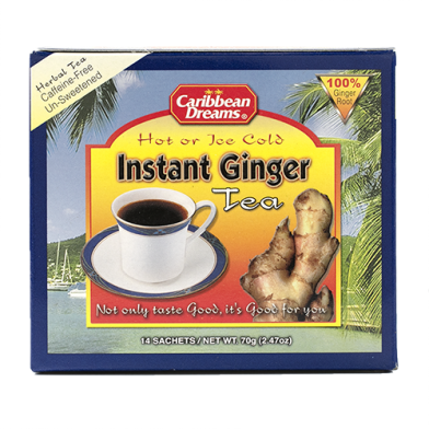 Caribbean Dreams Instant Ginger Unsweetened (14 Sachets)