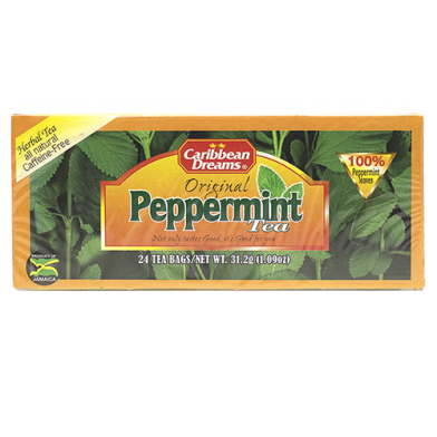 Enjoy Caribbean Dreams Peppermint Tea (24 Bags)