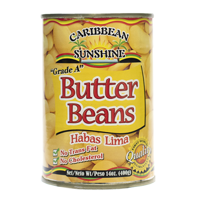 Caribbean Sunshine Butter Beans 14oz