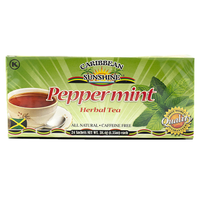 Caribbean Sunshine Peppermint Tea (24 Bags)