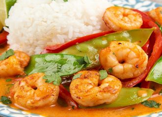 Caribbean Sunshine "Coconut Curry" Shrimp