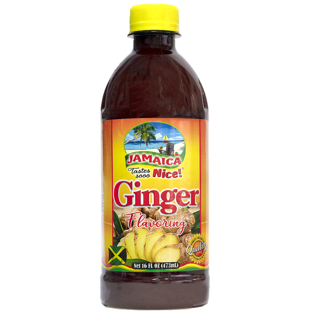 Jamaica Tastes Sooo Nice! Ginger Flavoring 16oz First World Imports