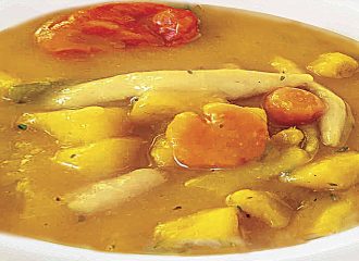 Caribbean Sunshine "Chicken Pumpkin Soup"