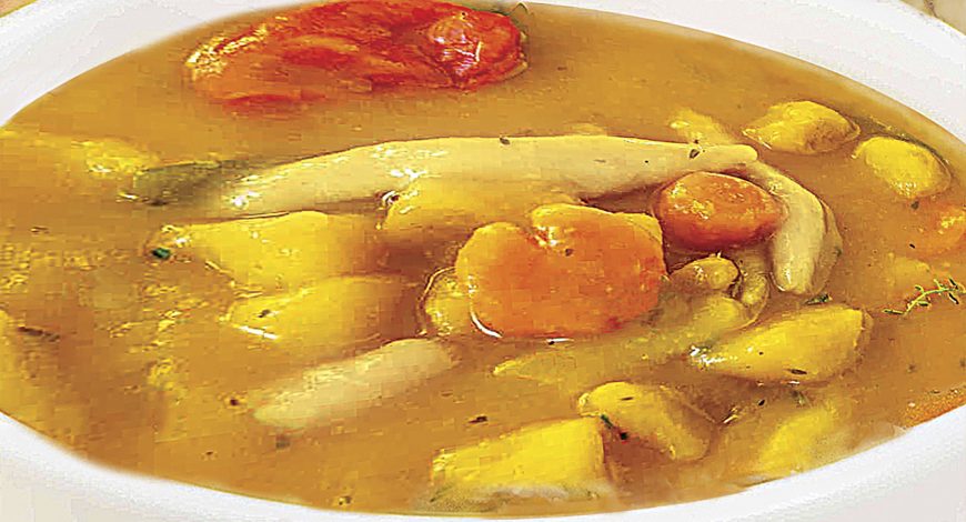 Caribbean Sunshine "Chicken Pumpkin Soup"