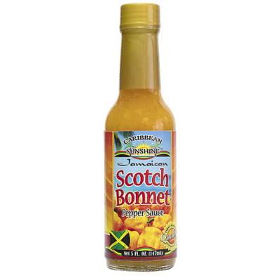 Caribbean Sunshine Scotch Bonnet Pepper Sauce 5oz