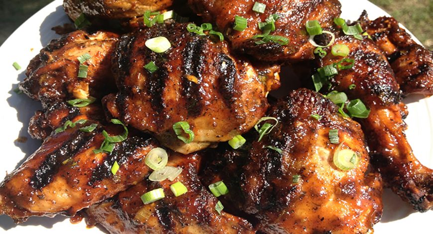 Caribbean Sunshine "Boston Jerk BBQ" Chicken