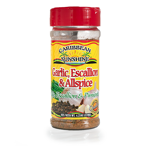 Caribbean Sunshine Garlic, Escallion & Allspice Seasoning 4.25oz