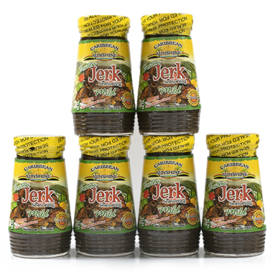 Caribbean Sunshine Boston Jerk Seasoning Mild - Value Pack