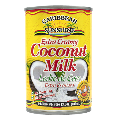 Caribbean Sunshine Coconut Milk Extra Creamy 13.5oz