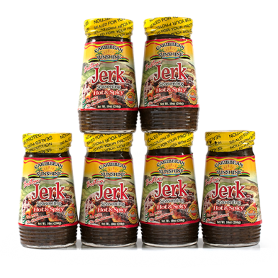 Caribbean Sunshine Boston Jerk Seasoning Hot & Spicy - Value Pack