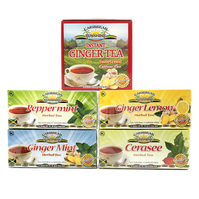 Caribbean Sunshine Tea Herbal Variety - Value Pack A