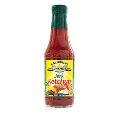 Caribbean Sunshine Jerk Tomato Ketchup 14oz