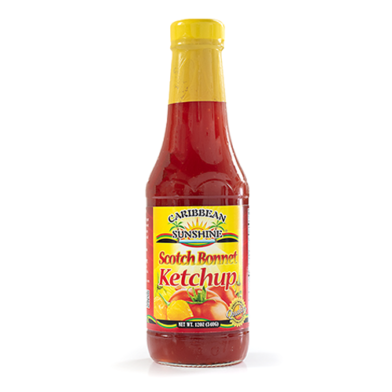 Caribbean Sunshine Scotch Bonnet Ketchup 14oz