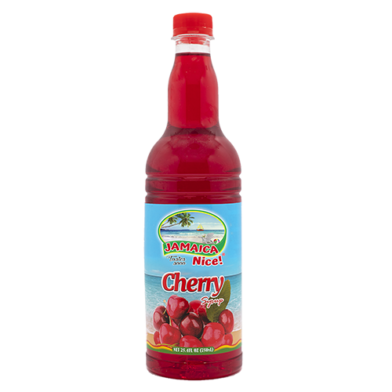 Jamaica Nice! Cherry Syrup 25.4oz