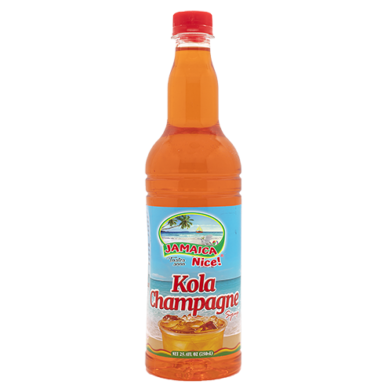 Jamaica Nice! Kola Champagne Syrup 25.4oz