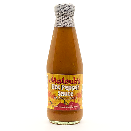 Matouks Hot Pepper Sauce 10oz First World Imports