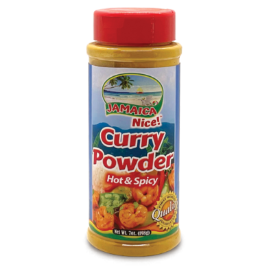 Jamaica Nice! Curry Powder Hot & Spicy 7oz