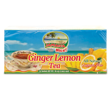 Jamaica Nice! Ginger Lemon Tea (24 Bags)